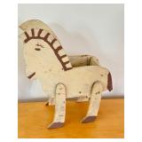Vintage Hand Crafted Wooden Folk Art Figurines
