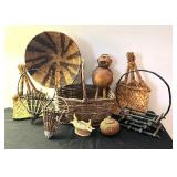 Hand Woven Basket, Hand Crafted Twig Baskets and More