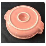 Vintage Pink Double Teapot with Under Plate and Children