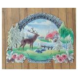 Vintage West Germany  Calendar Art