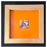 Three Petite "Miniature Cups" Original Acrylic on Board Paintings by Amber Mills