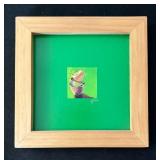 Three Petite "Miniature Cups" Original Acrylic on Board Paintings by Amber Mills