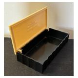 Four Vintage Lucite and Bakelite Dresser Boxes