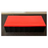 Four Vintage Lucite and Bakelite Dresser Boxes