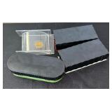 Four Vintage Lucite and Bakelite Dresser Boxes