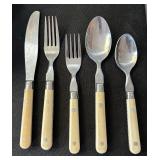 WF Mardi Gras Flatware Service for 8 Plus Serving Utensils