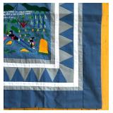 Hmong Pictorial Needlepoint Tapestry