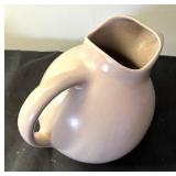 Three Vintage Pitchers by Franciscan, Hall and More