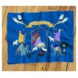Three Vintage Needlepoint Pictorial Ethic Tapestries