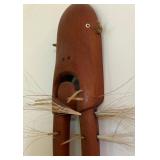 Ethnic Decor including Handcrafted Wooden Alaskan Masks