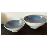 Variety of Vintage Beautiful Blue and White Rice Bowls