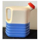 Vintage Cambridge Universal Pottery Art Deco Jug / Pitcher with Cork