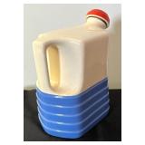 Vintage Cambridge Universal Pottery Art Deco Jug / Pitcher with Cork