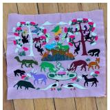Three Vintage Needlepoint Pictorial Tapestries