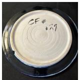 Two Artisan Handcrafted Plates