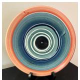 Two Artisan Handcrafted Plates
