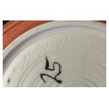 Two Artisan Handcrafted Plates
