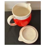 Vintage Pitchers and Gravy Boat by Hall, Universal Cambridge and More