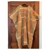Vintage Handwoven Poncho