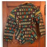 Vintage La Malinche Ethnic Embroidered Jacket