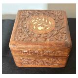 Variety of Vintage Wooden Dresser Boxes