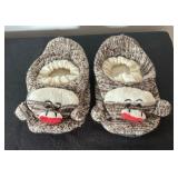 Variety of Sock Monkeys and Sock Monkey Slippers