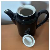 Vintage Shenagno and Syracuse Black Pitchers and Teapots and More