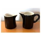 Vintage Shenagno and Syracuse Black Pitchers and Teapots and More