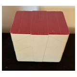 Vintage Art Deco Plastic Kitchen / Refrigerator Containers and Pitcher