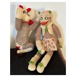 Eight Adorable Sock Monkeys