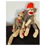 Eight Adorable Sock Monkeys