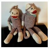 Seven Adorable Sock Monkeys