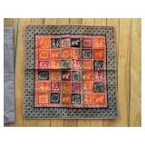 Two Square Ethnic Pillow Covers