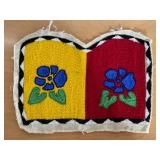 Ethnic Vintage Beaded Art Piece