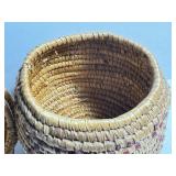 Vintage Hand Crafted Woven Basket