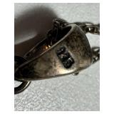 Pair of Sterling Silver and Baltic Amber Necklace