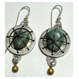 Pair of Vintage Thomas Mann Earrings