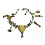 Thomas Mann Sterling Charm Bracelet