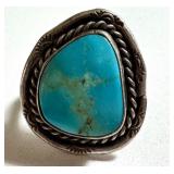 Vintage Turquoise and Silver Ring