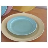 Vintage Pastel Dishes including LuRay