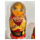 Six Piece Russian Stacking Doll