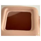 Vintage Gonder Cubistic Design Pastel Pink Coffee / Tea Pot Modernism