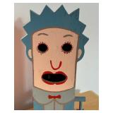 Vintage Hand Crafted Wooden Character Mechanical Bank