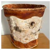 Vintage Handcrafted Birch Basket