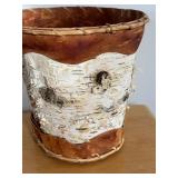 Vintage Handcrafted Birch Basket