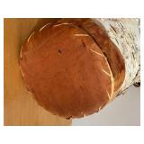 Vintage Handcrafted Birch Basket