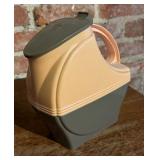 Vintage Art Deco Burroughs Plastic Pitcher and Lidded Container