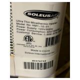 Soleus Air HMi-10-01 Thin Micathermic Heater