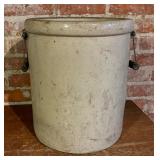 Vintage Redwing Pottery 6 Gallon Crock with Handles