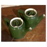 Vintage Forest Green Pots, Bowls and Dishes by Hall